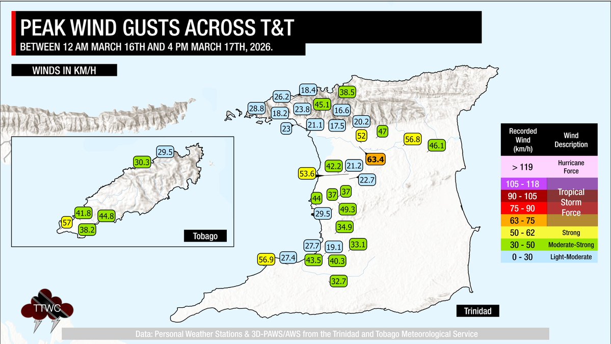 TTWeatherCenter tweet media