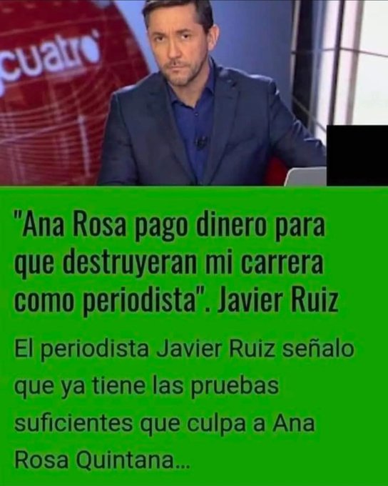 CorellaTej7982's tweet image. Facha Rosa Quintana Villareja plagiadora Ayuser asquerosa manipuladora de Mierdaset 🤧🤧🤧🤮🤢🤢🤢🤯🤯🤯💩💩💩🤬🤬😵‍💫😵😵🥶🥶🥶🥵🥵😯😯😱🖕🏼🖕🏼🤦🏼‍♀️🤦🏼‍♀️🙈🙈 #rtve #tve #telahinco #fascismo #fachas