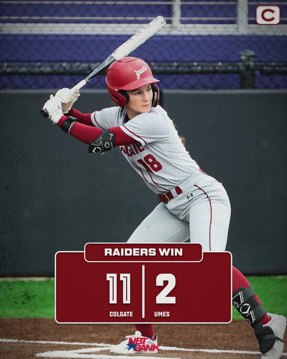 Colgate Softball tweet media