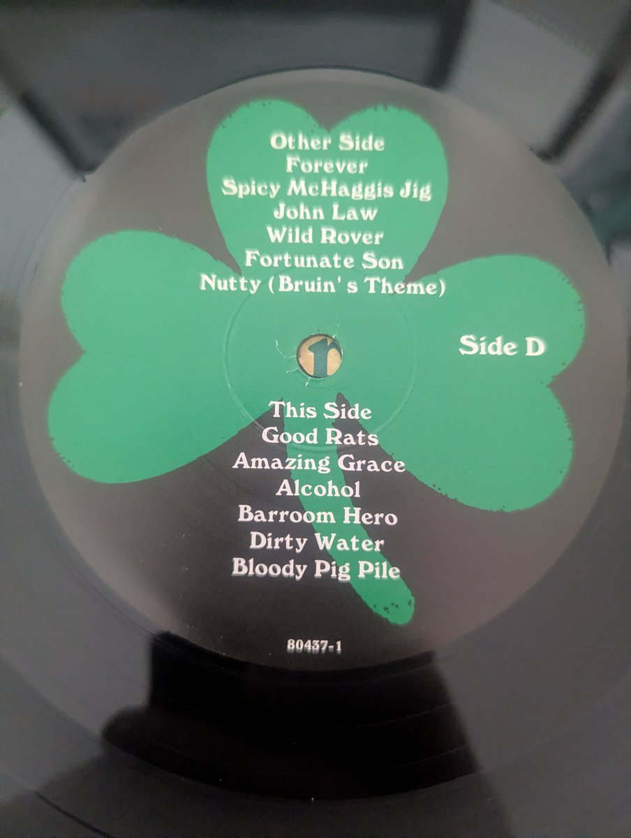 Dropkick Murphys Live On St. Patrick's Day. This is a 2002 release on Hellcat Records. Happy St. Patrick's Day everyone. 🍀🍻🎶✌️❤️🇨🇦