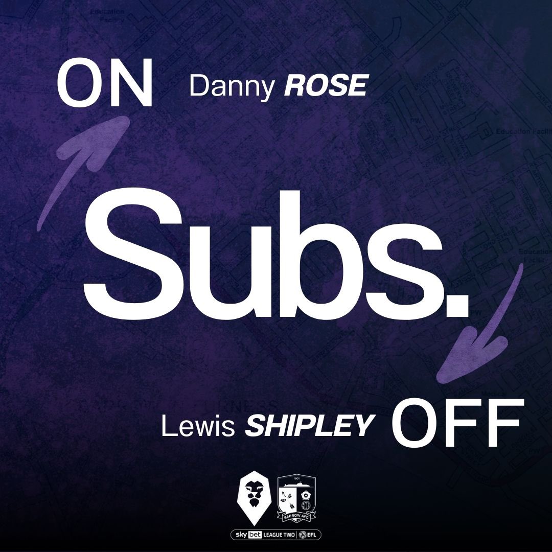 Barrow AFC tweet media