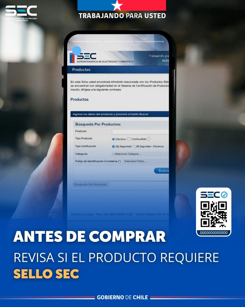 Superintendencia de Electricidad y Combustibles tweet media