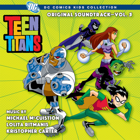 worldsfinest's tweet image. Dynamic Music Partners have announced Teen Titans: Original Soundtrack, Volume Five will be available on digital starting March 27, 2026. Check out the cover art and press details at WF: dcanimated.com/2026/03/teen-t…
#TeenTitans #Soundtrack