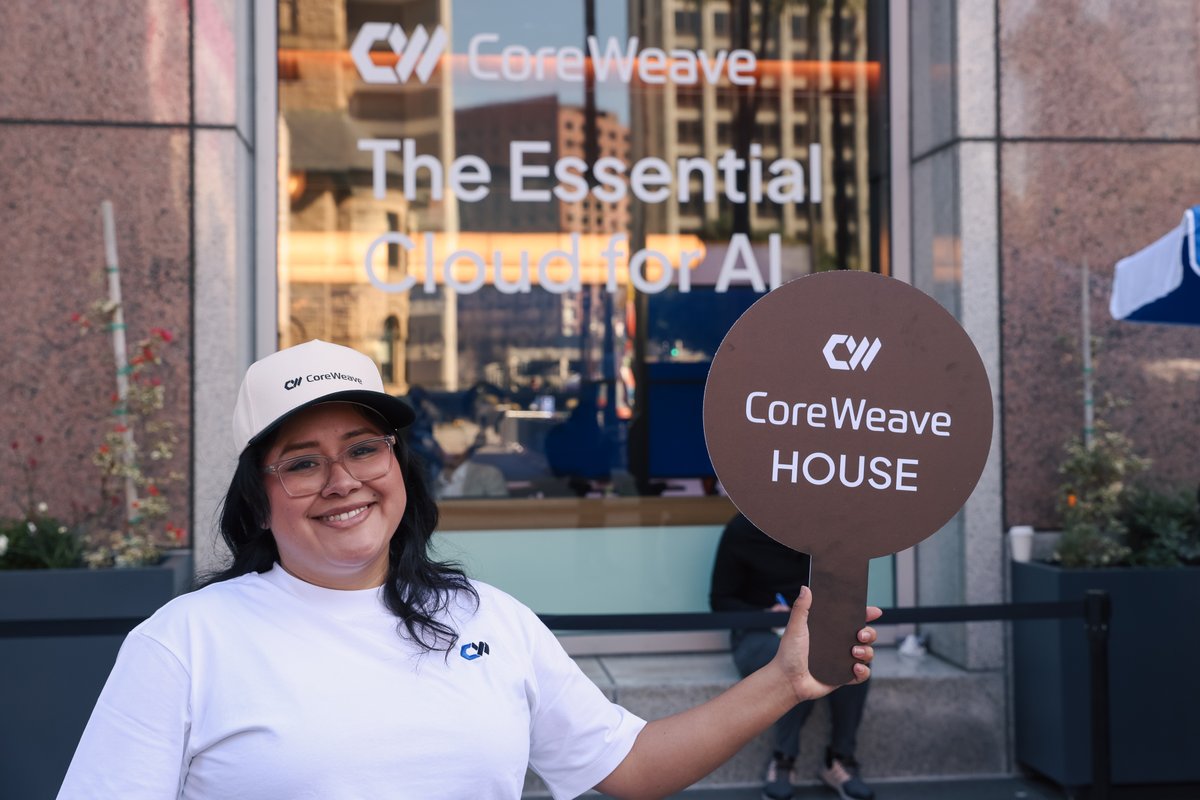 CoreWeave tweet media