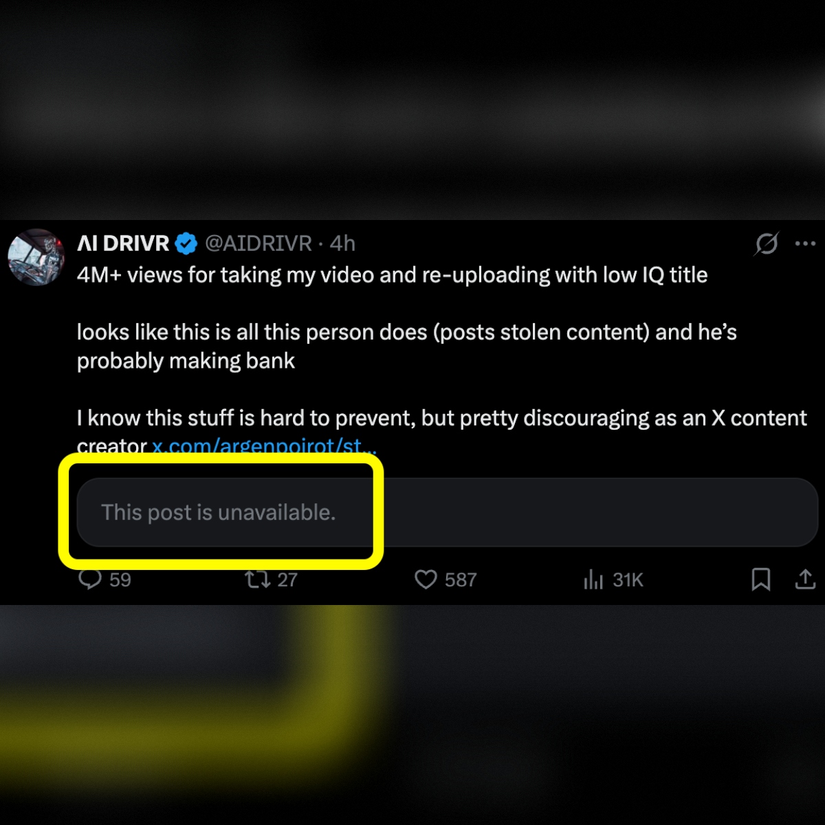 ΛI DRIVR tweet media