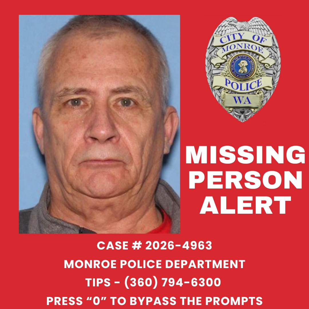 Monroe Police Department tweet media