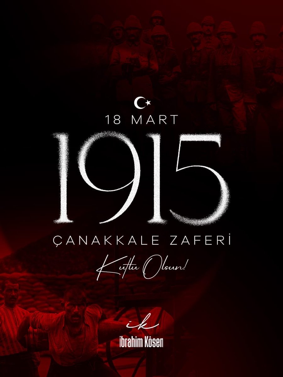 ibrahimkosentr's tweet photo. 18 Mart Çanakkale Zaferi ve Şehitleri Anma Günü’nde, şehitlerimizi saygı ve minnetle anıyorum.

#18Mart #ÇanakkaleZaferi #ŞehitleriAnmaGünü #Saygı #Minnet https://t.co/tAW34Y3wGi