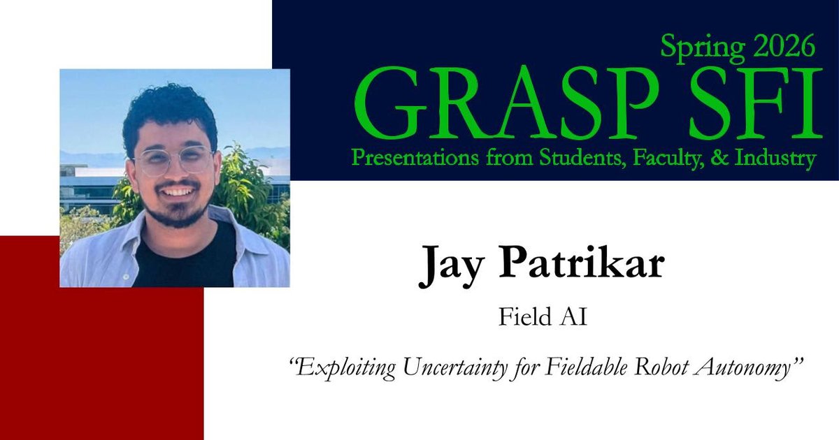 GRASP Laboratory tweet media