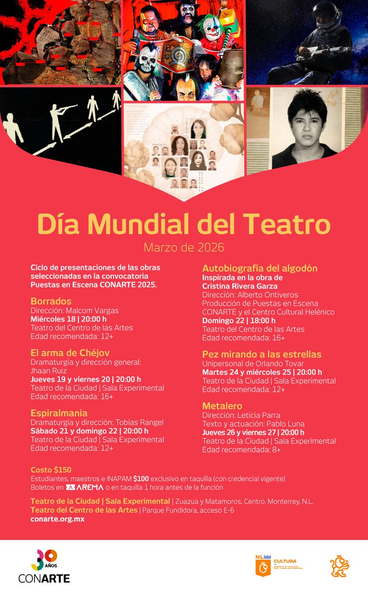 Conarte Nuevo León tweet media