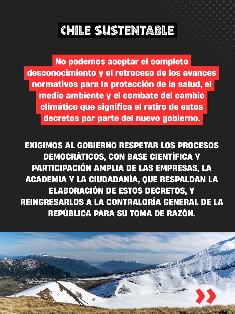 ONG Chile Sustentable 🌎 tweet media