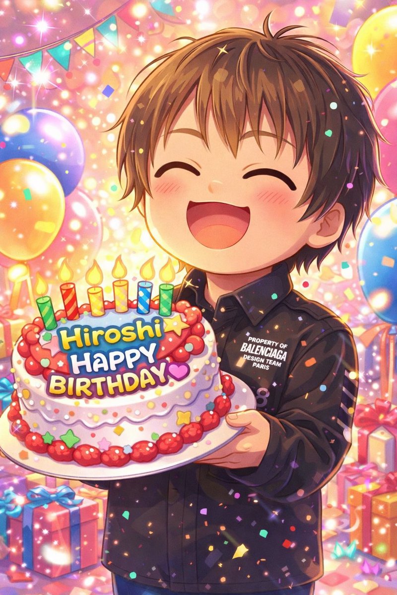 marigenti_1202's tweet photo. @SORGENTI_Info ひろぴょん💜
お誕生日おめでとう🎉
38歳の1年も素敵な年になりますように🎶

これからも一緒に生きていけますように✨
SORGENTIに出会えてよかった🎶
ひろぴょんに出会えてよかった💕 https://t.co/DDxKeGlJ7K