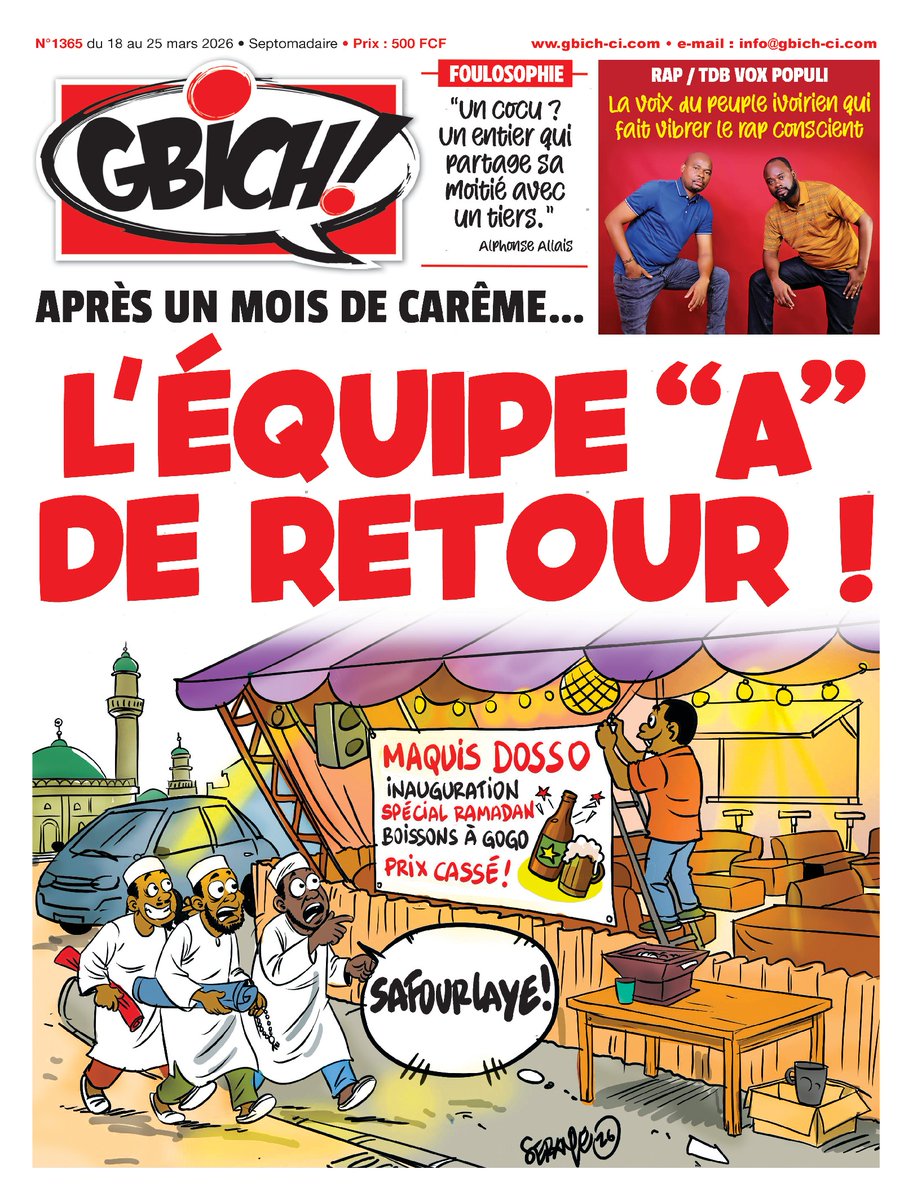 Gbich! le journal tweet media