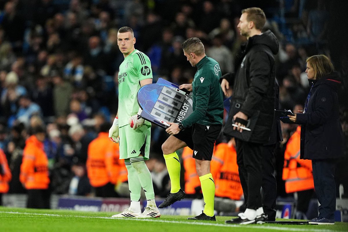 _gjr7's tweet image. Andriy Lunin #ManCityRealMadrid