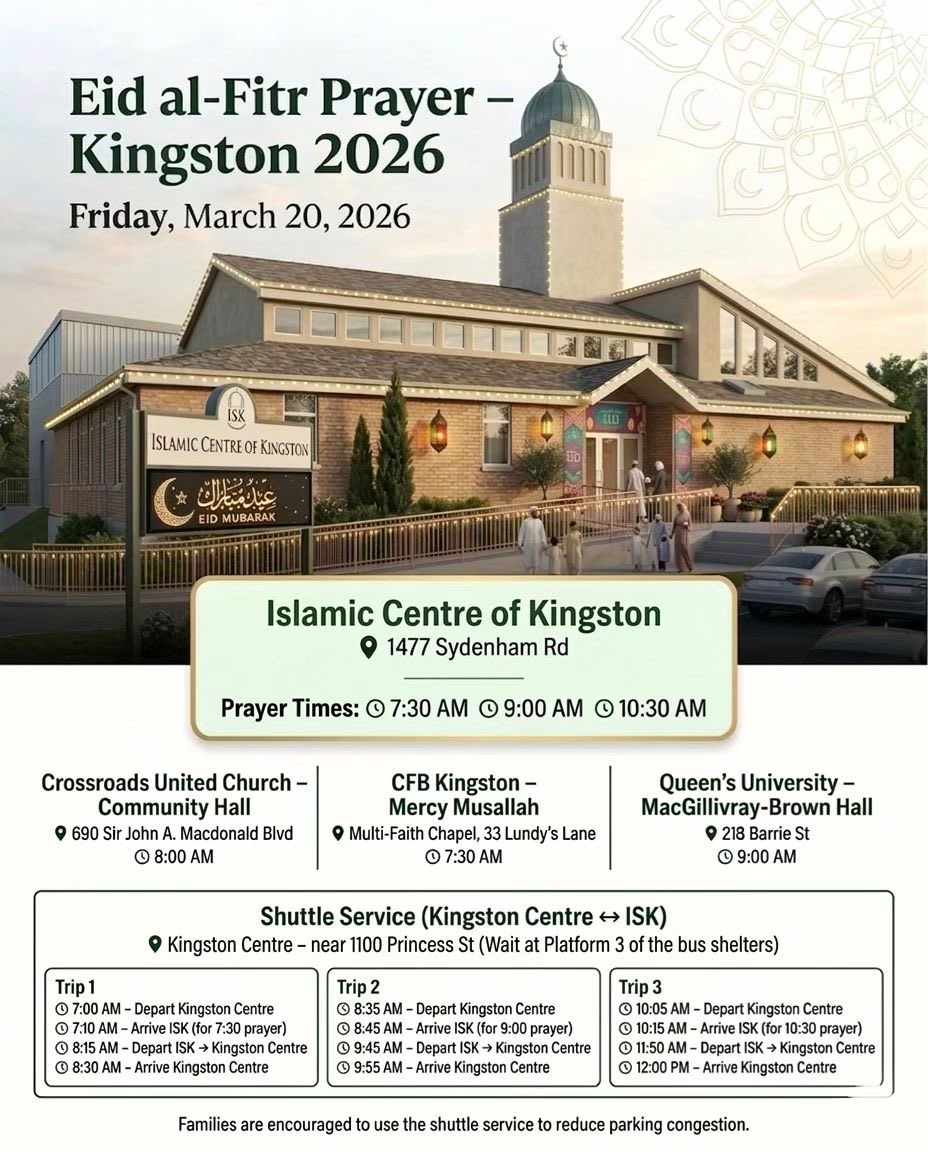 Islamic Society of Kingston (ISK) tweet media