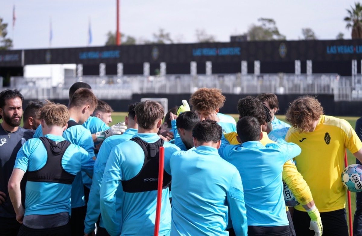 JoeyBats19's tweet photo. The Lights’ home opener is right around the corner and the team’s been putting in the work. Looking forward to seeing fans back in the stands and bringing that energy back to Cashman Field. 

We have some surprises for you all, I cant wait!! See you there!!👏👏 

@lvlightsfc https://t.co/1lPav9X06z