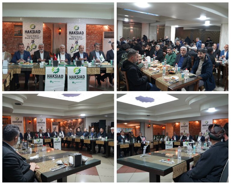 Hak Sanayici ve İş Adamları Derneği (HAKSİAD) Bingöl Şubesi'nin iftar programına katıldık.

HAKSİAD Genel Başkanı Sayın Vedat Turgut ve Bingöl Şube Başkanı Sayın Abdullah Kaya başta olmak üzere HAKSİAD'ın değerli yöneticilerine nazik davetleri için teşekkür eder, bütün üyelerine