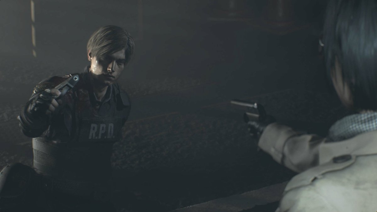 SoftForHenry's tweet image. A fateful encounter 👀 #RE2 #RE2R