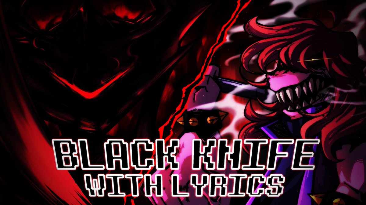 Please come on down and watch our Black Knife with lyrics

It premiers in 30 mintes, you won't wanna miss it.

(credits in replies)

youtu.be/-HzSCjpE3as?si…