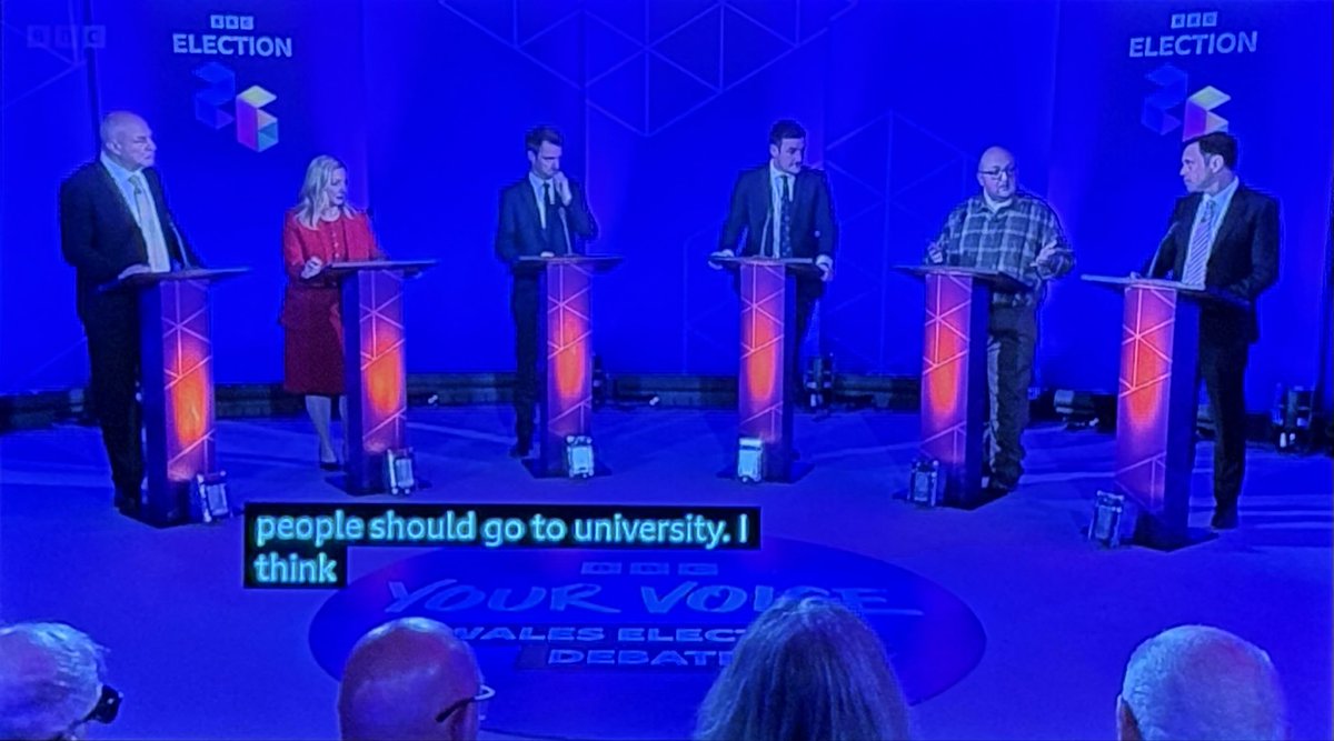 kathen16's tweet photo. @CarrieAHarper on fire tonight! @Plaid_Cymru @bbcelection The only female politician and the only one who answered questions positively &amp; with concrete solutions.#Ymlaen https://t.co/y7GzWReM9A
