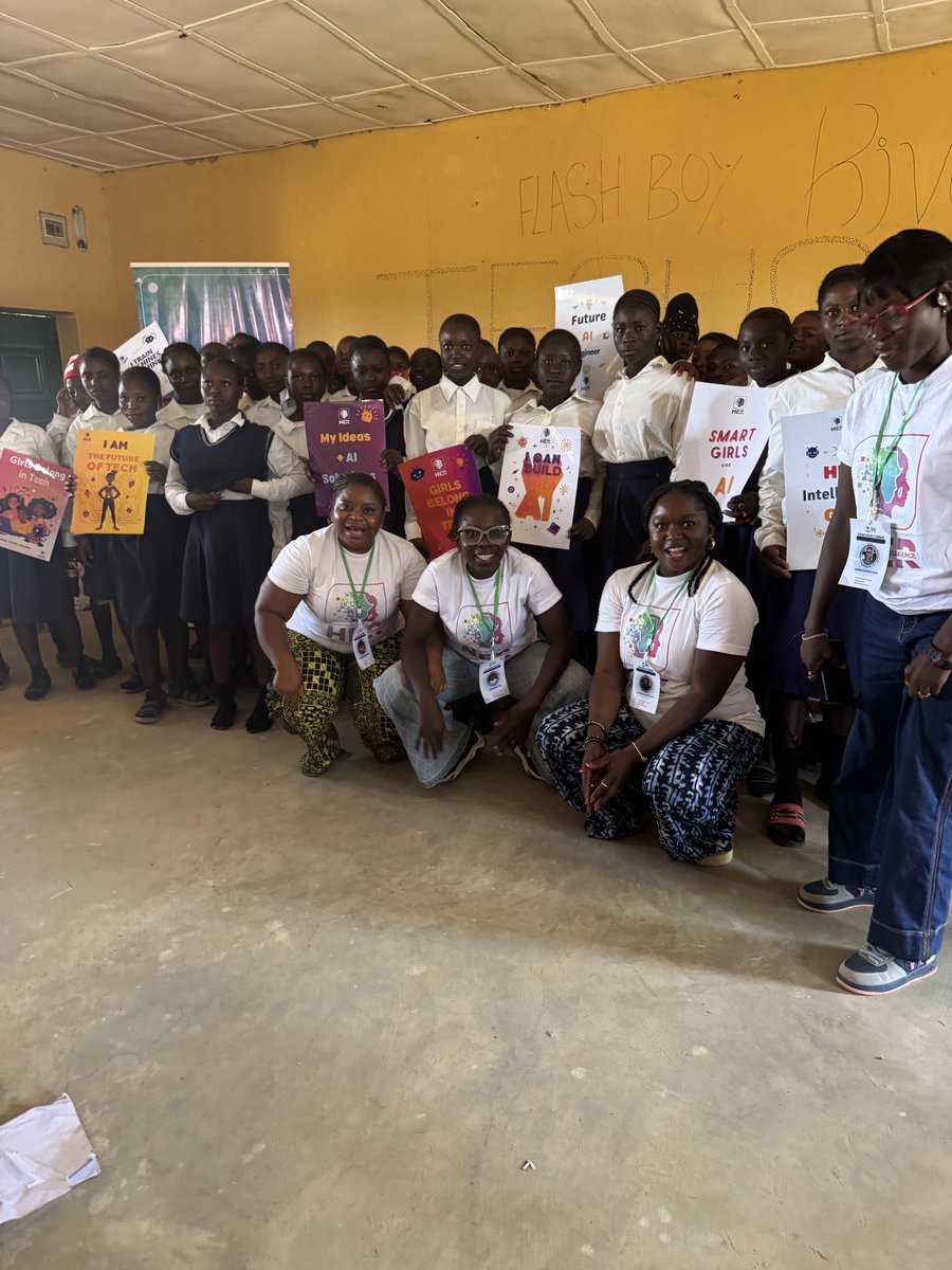 Today, we made a difference
HERIntelligence visited BECO Comprehensive School in Barkin Ladi Jos for International Women’s Day we focused on AI awareness, problem-solving, and breaking barriers in tech for women and girls! #HERIntelligence #GirlsInAI #BreakTheBarrier #IWD2026