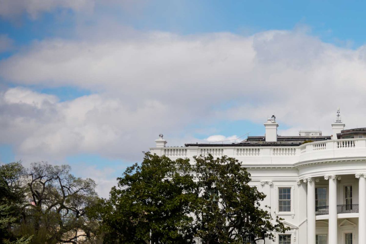 WhiteHouse's tweet image. FEELING LUCKY 🍀