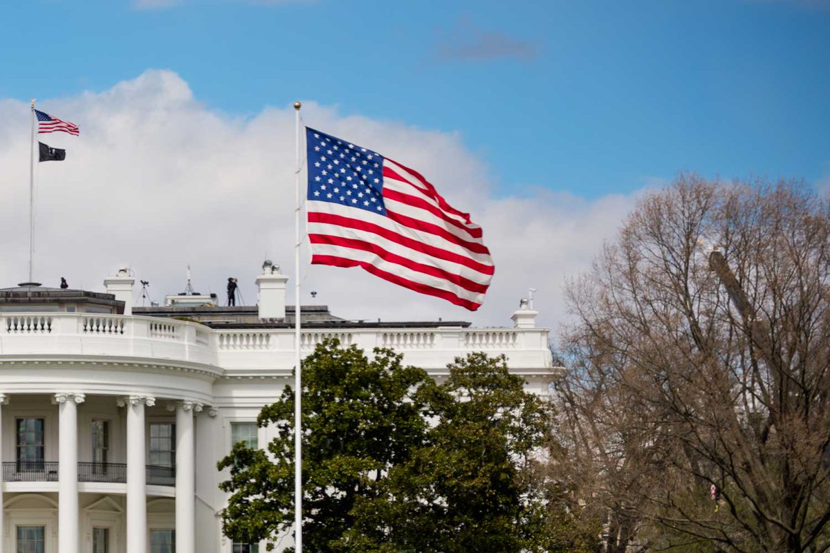 WhiteHouse's tweet image. FEELING LUCKY 🍀