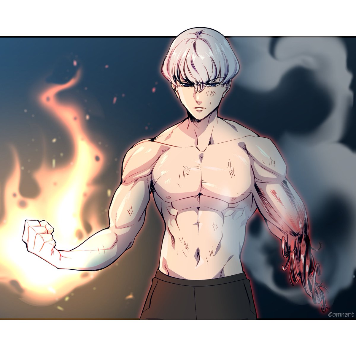 omnstories's tweet photo. Trying out the webtoon coloring style, and I'm LOVING the results! Simple, yet effective!
#webtoon #mangaka https://t.co/VByQCmshX1