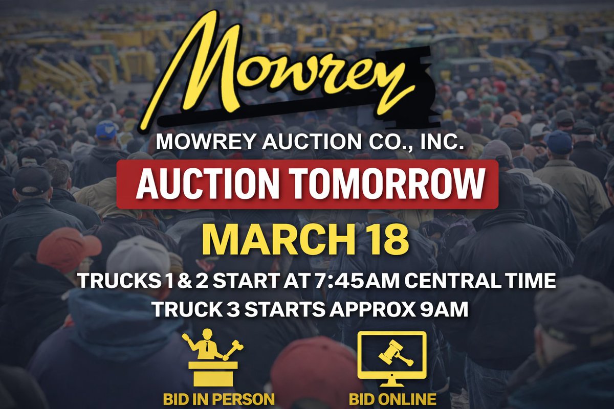 Mowrey Auction tweet media