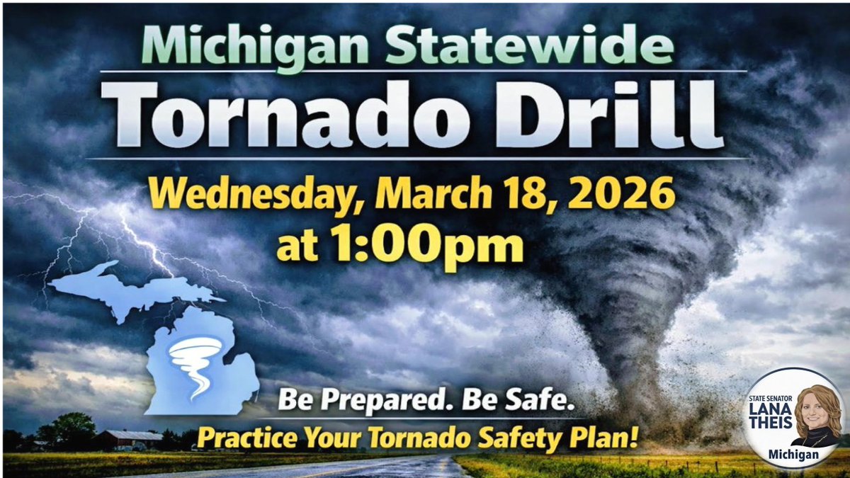 Senator Lana Theis tweet media