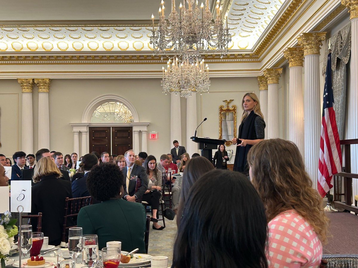 Under Secretary of State Sarah B. Rogers tweet media