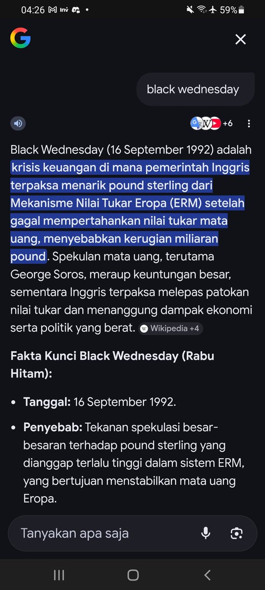 fly4uu's tweet photo. @alf_rd0 @Japilsu @TomketLovers pelajari lagi tentang black wednesday, soros ngeshort ada alasannya juga kali. inggris maksa join ERM, padahal ekonomi inggris lagi lemah. emang pemerintahnya tolol aja itu demi gengsi politik biar pound dikata kuat padahal ekonomi domestik lemah. https://t.co/8eKPQSECup