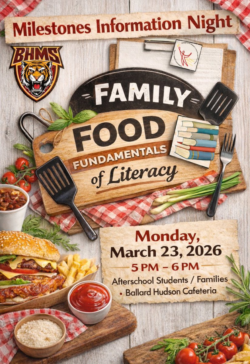 Ballard-Hudson Middle School tweet media