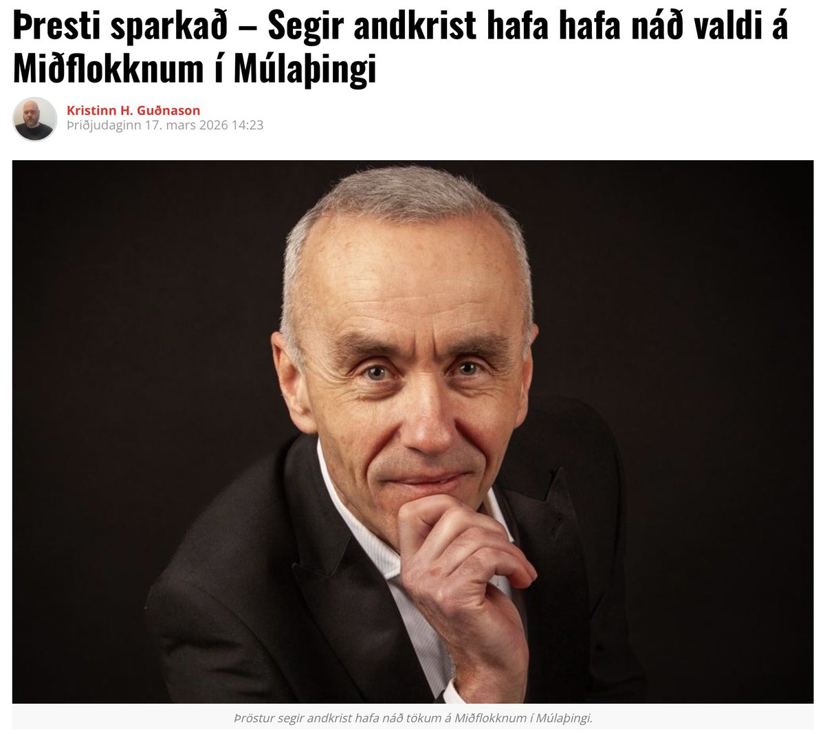 Örn Arnarson tweet media