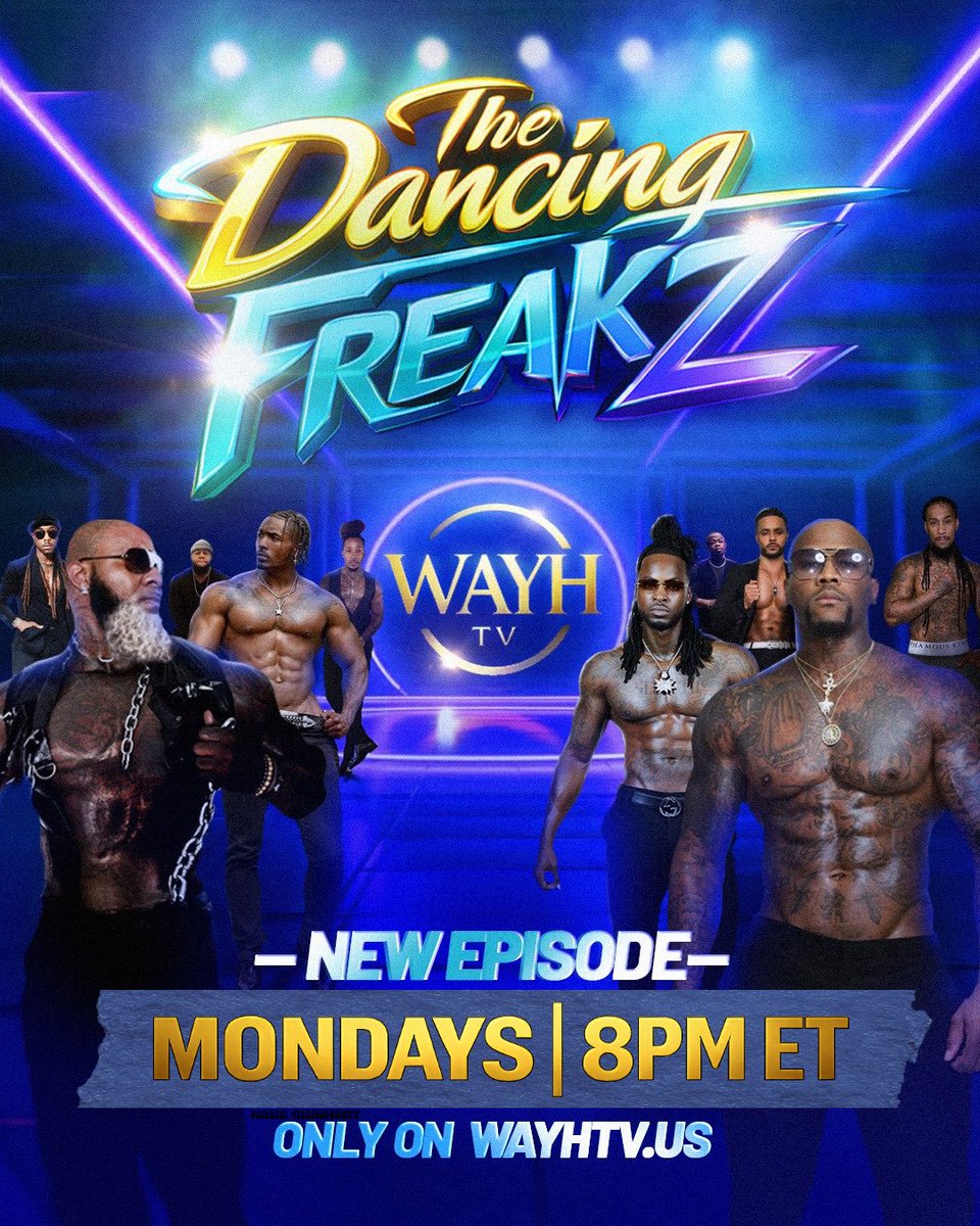 If you’ve been watching, you already got your favorite…

Catch up On <a href="/DancingFreakz/">Dancing Freakz</a>
Before The Finale Next Monday at 8PM ET
Streaming now on @WhyAreYouHereTV
go to WAYHTV.US to subscribe.

Join #WAYHTV
$5.99/month • $59.99/year

#DancingFreakz