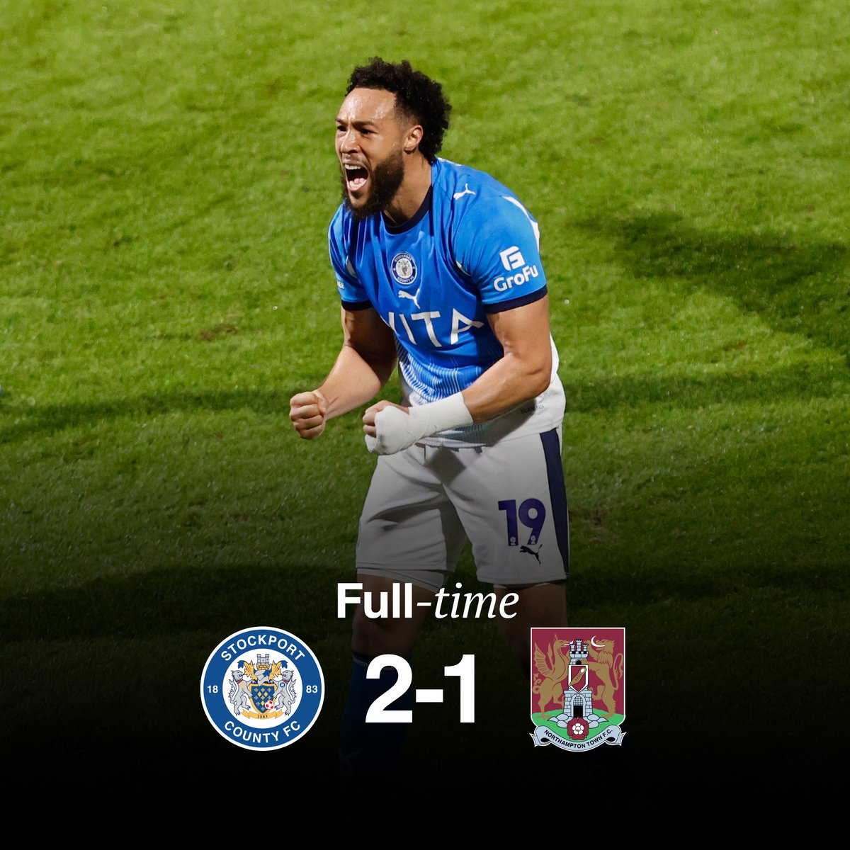 Stockport County tweet media