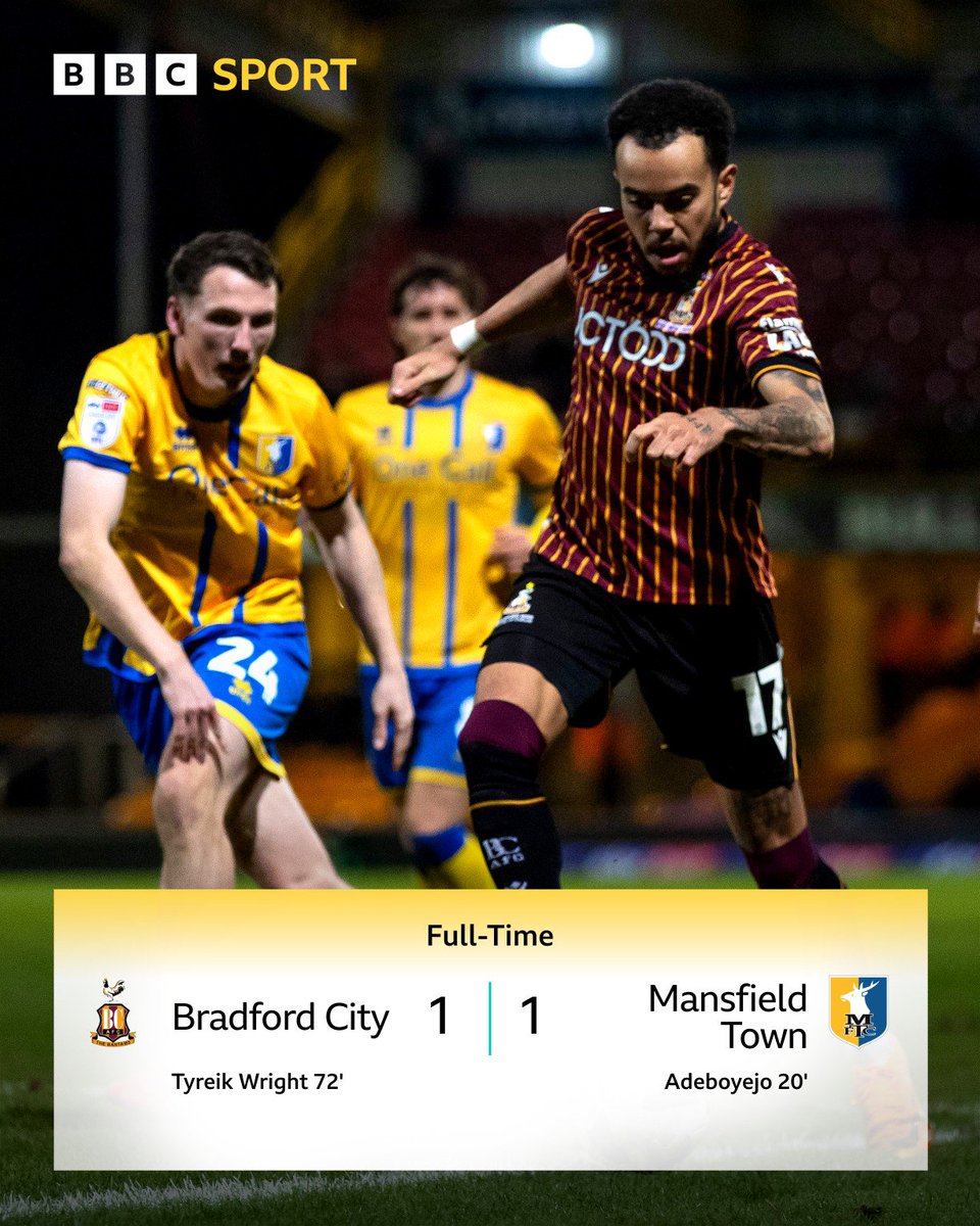 BBC Sport West Yorkshire tweet media