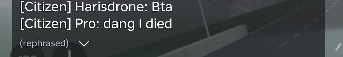 ZeemPlays's tweet photo. @Roblox_RTC @Bloxy_News 

The new rephrasing update has came out! The second image shows me saying “s*** I died”, correcting to “damn I died”. Pretty cool feature! https://t.co/qCuuYdOIm1