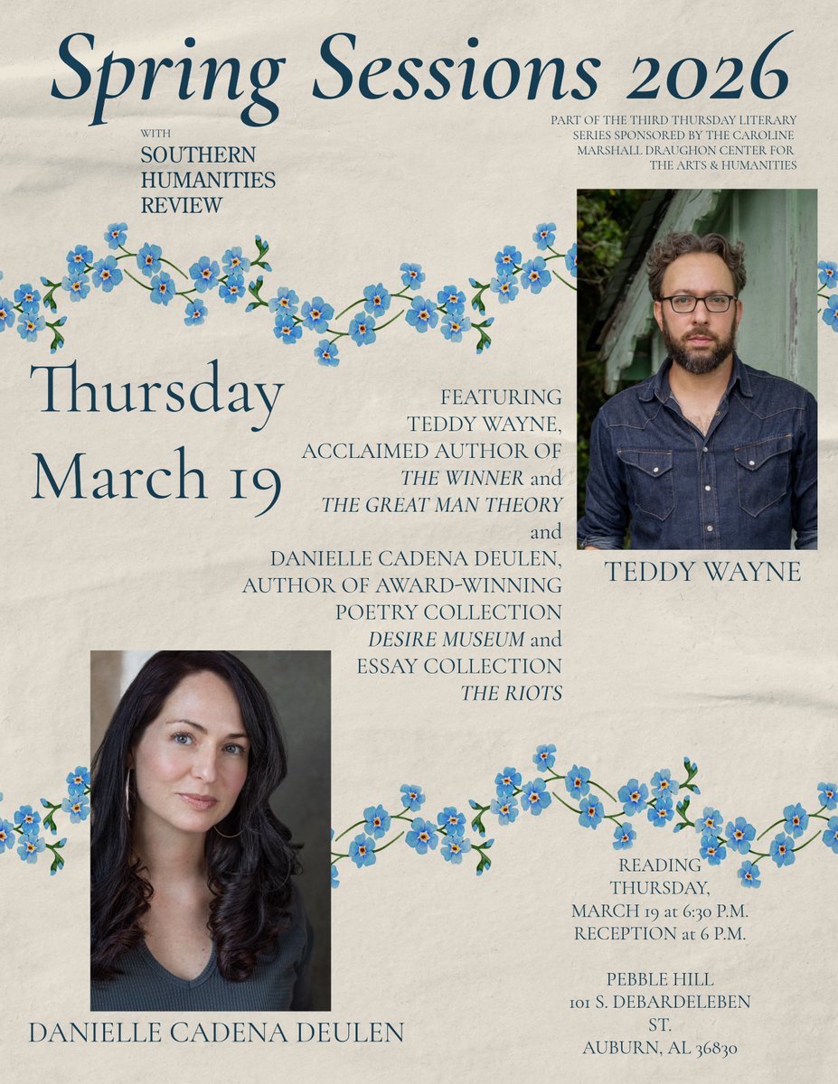 SouthernHumanitiesReview tweet media