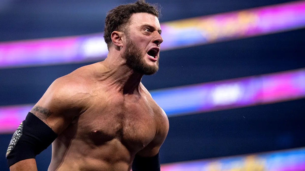 WrestleOops__'s tweet photo. MJF is considering becoming Chinese.

"It's almost time..."- MJF

(via @JustinWhang) https://t.co/GqBMKfkhdC