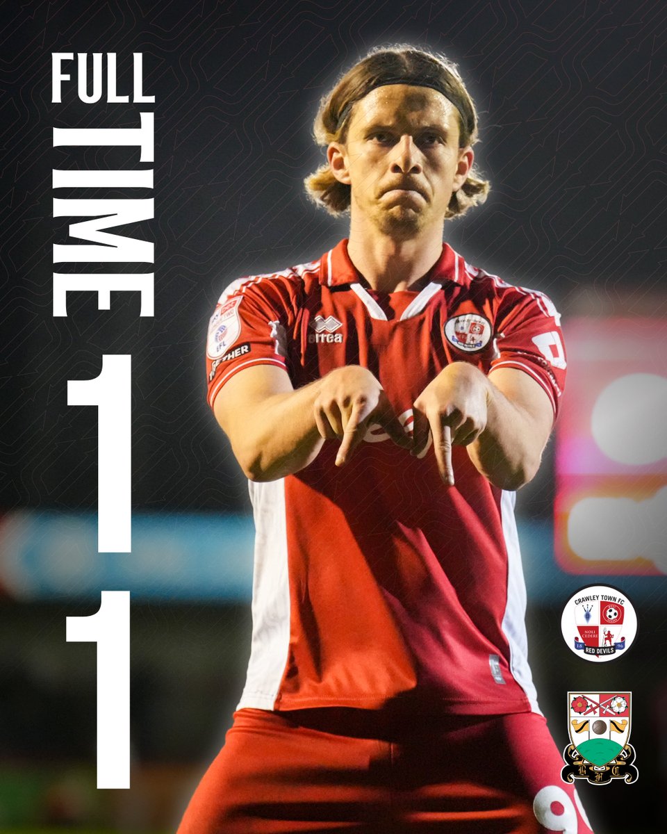 Crawley Town FC tweet media