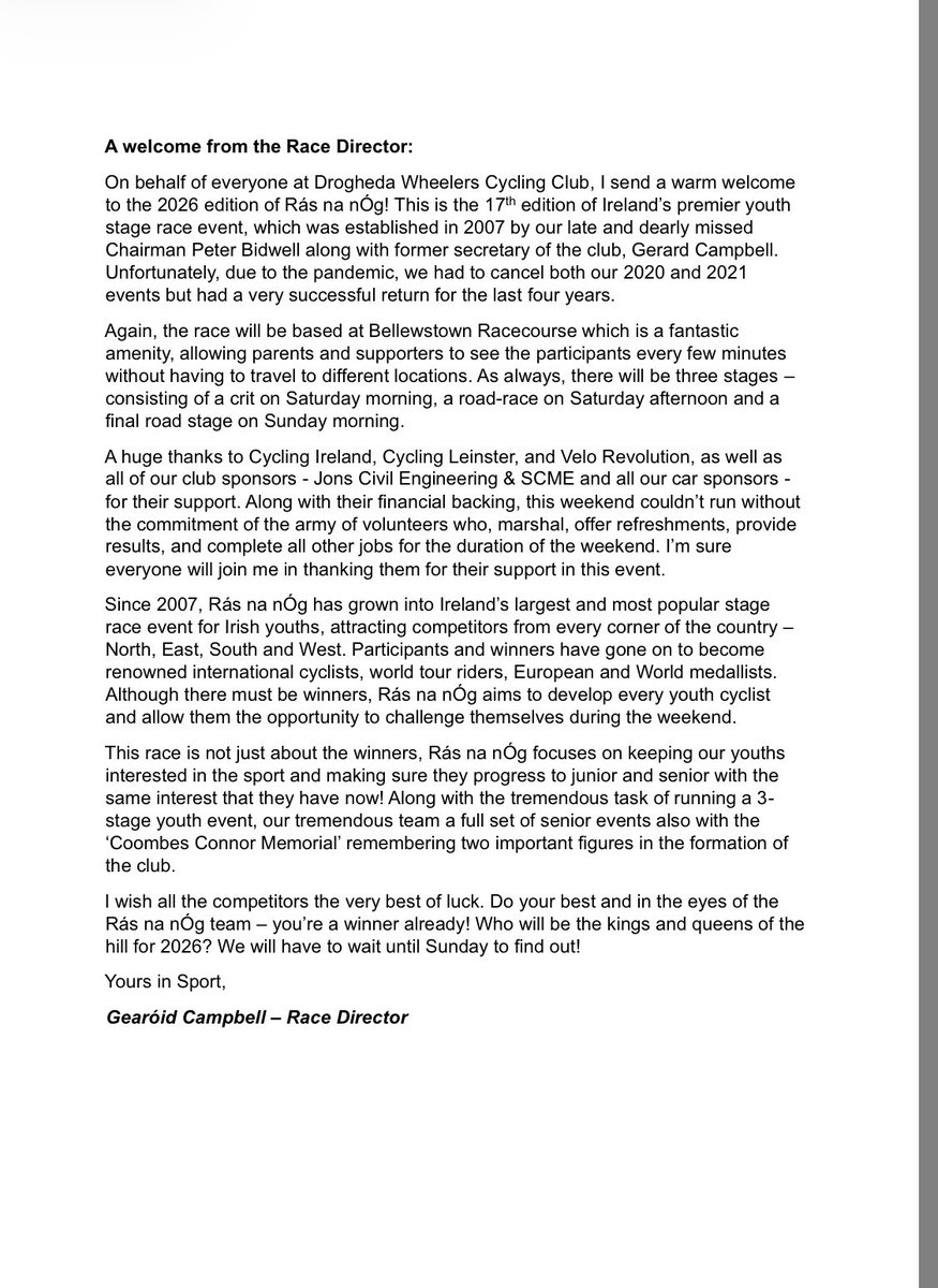 Drogheda Wheelers tweet media