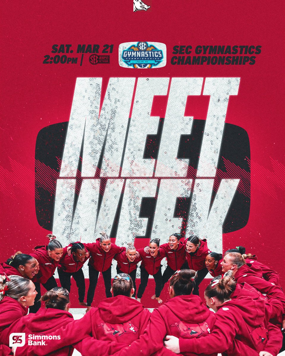 Arkansas Gymnastics 🐗 tweet media