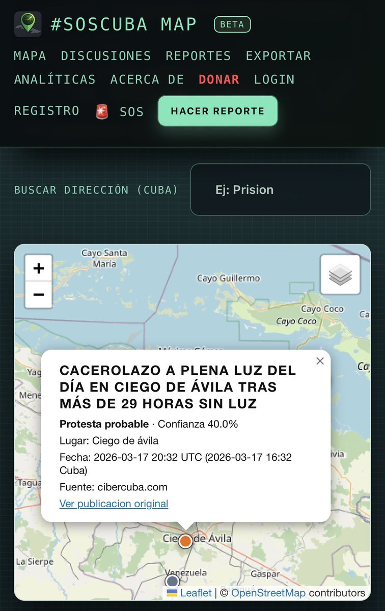 Kmilo Noa #SOSCuba tweet media