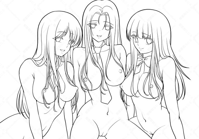 おはようございます! 朝お絵かき。 ペン入れ!