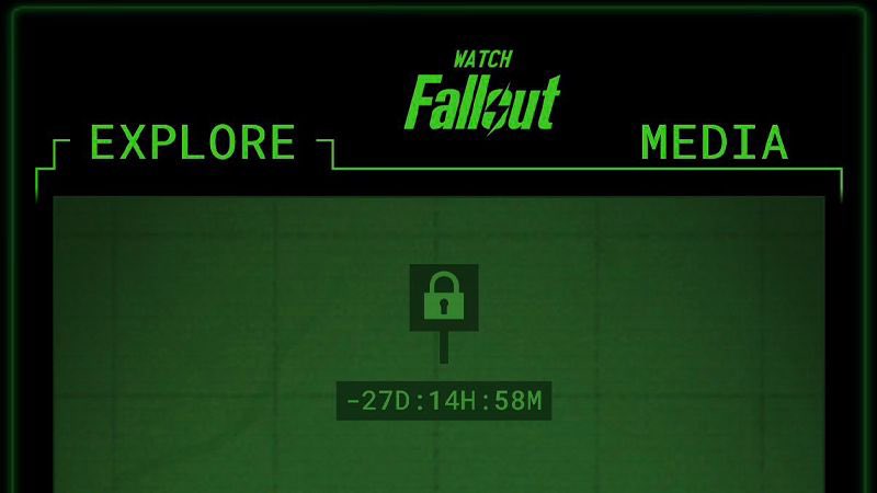Fallout Timer Effect Remember all the over hyped speculation for this countdown ? 🤣🤣