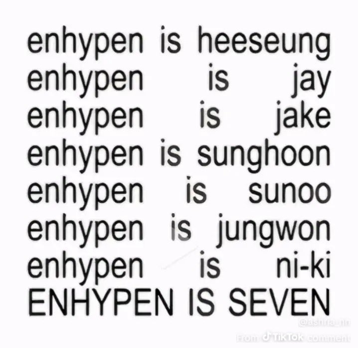 EN_ahlee's tweet photo. @BELIFTLAB #HEESEUNG IS NOT OPTIONAL.
Erasing him undermines #ENHYPEN's identity.
Creative freedom must never cost the whole team. Fans demand seven members remain intact. Individual pursuits should not come at the cost of seven. #ENYPEN_IS_7
DO NOT REWRITE THE FATE OF ENHYPEN https://t.co/yPWL9gqURO