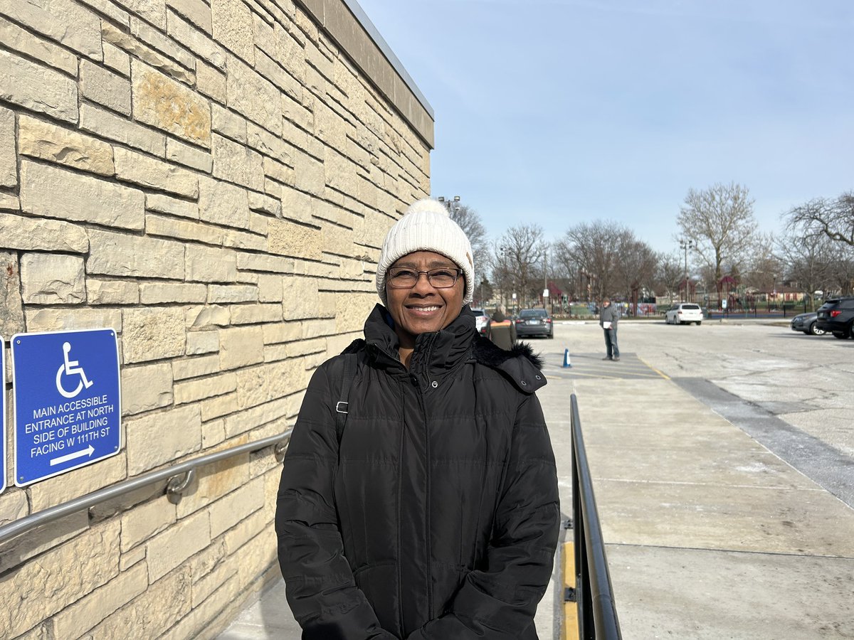 Thelma Cochrane, 71, continues to return to the polls on Election Day, because she just loves to vote, she said.

<a href="/Suntimes/">Chicago Sun-Times</a>