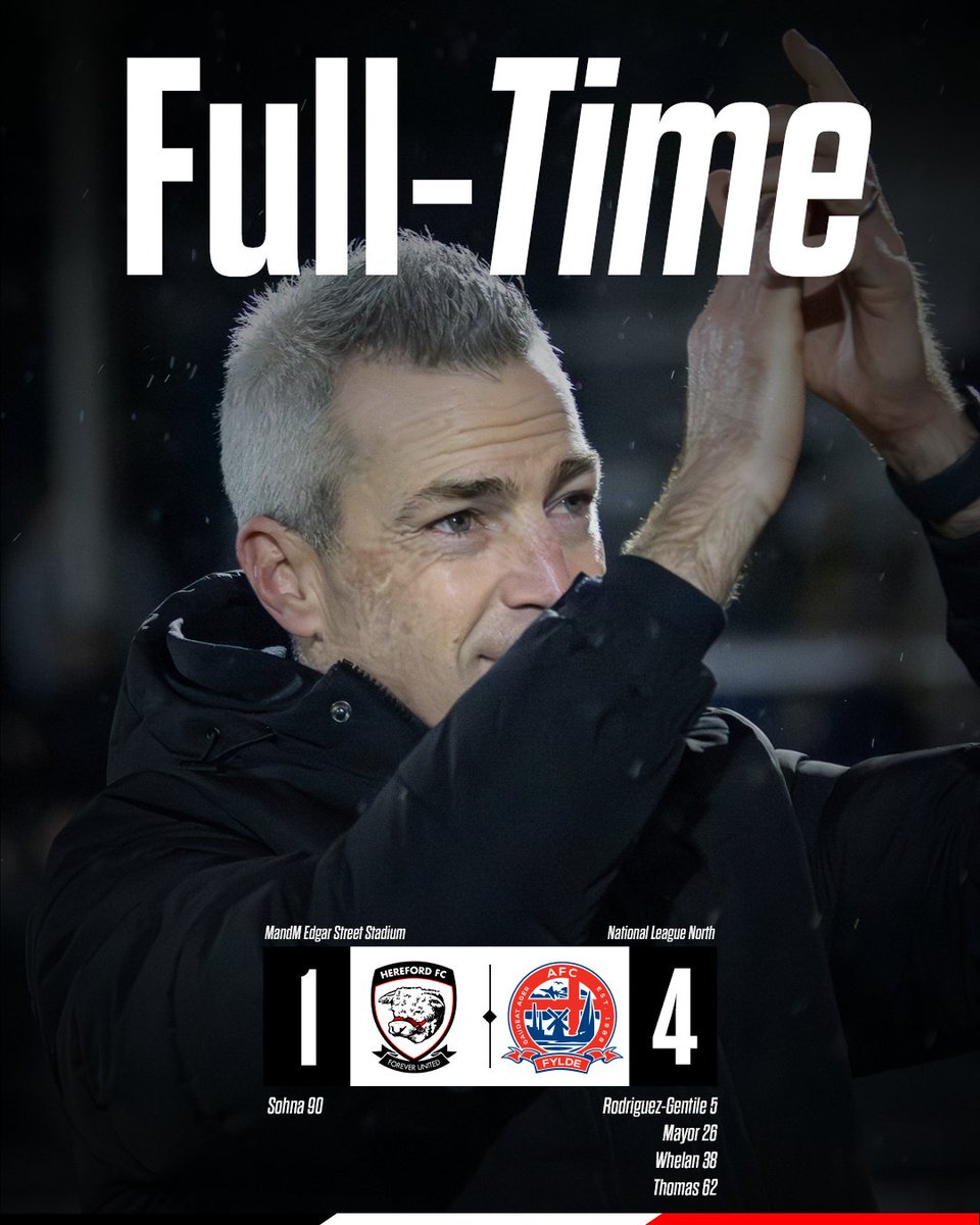 Hereford FC tweet media