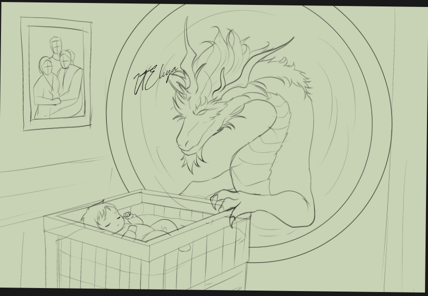 VTEliya's tweet photo. Another WIP of the dragon piece 🐉
Slowly refining the sketch and details.
Follow for more updates, and let me know what y’all think!

Like and retweet would be greatly appreciated <3

#dragonart
#fantasyart
#creaturedesign
#digitalartist
#wipart
#artprocess
#sketchart
#Eliyaart https://t.co/1fgaHGSY2B