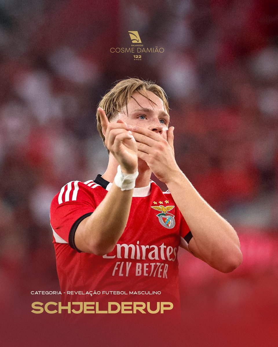 Galardões Cosme Damião 2026 🦅

Revelação Futebol Masculino - Andreas Schjelderup 💫